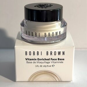 BOBBI BROWN VITAMIN ENRICHED FACE BASE MOISTURIZER+PRIMER w/VitC Mini .5 Oz NIB!